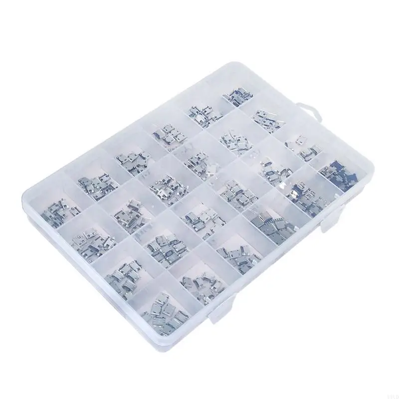 Y1UD Micro-USB Connector 24 модели модели для зарядки для мобильных планшетов GPS 240pcs/Set Standar
Y1UD Micro-USB Connector 24 модели модели для зарядки для мобильных планшетов GPS 240pcs/Set Standar