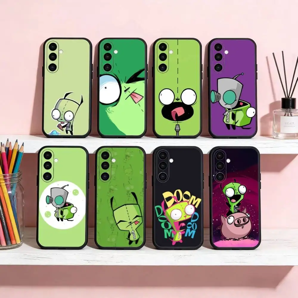 Cool Cartoon I-Invader Z-Zim G-Gir Phone Case For Samsung Galaxy A20,21s,22,31,32,52,53,72,73,80,91 Soft Black Shell
Cool Cartoon I-Invader Z-Zim G-Gir Phone Case For Samsung Galaxy A20,21s,22,31,32,52,53,72,73,80,91 Soft Black Shell