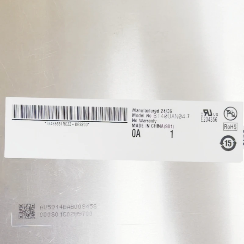 B140UAN04.7 FHD 14.0 inch Laptop Matte LED LCD Screen Display Replacement 1920x1200
B140UAN04.7 FHD 14.0 inch Laptop Matte LED LCD Screen Display Replacement 1920x1200