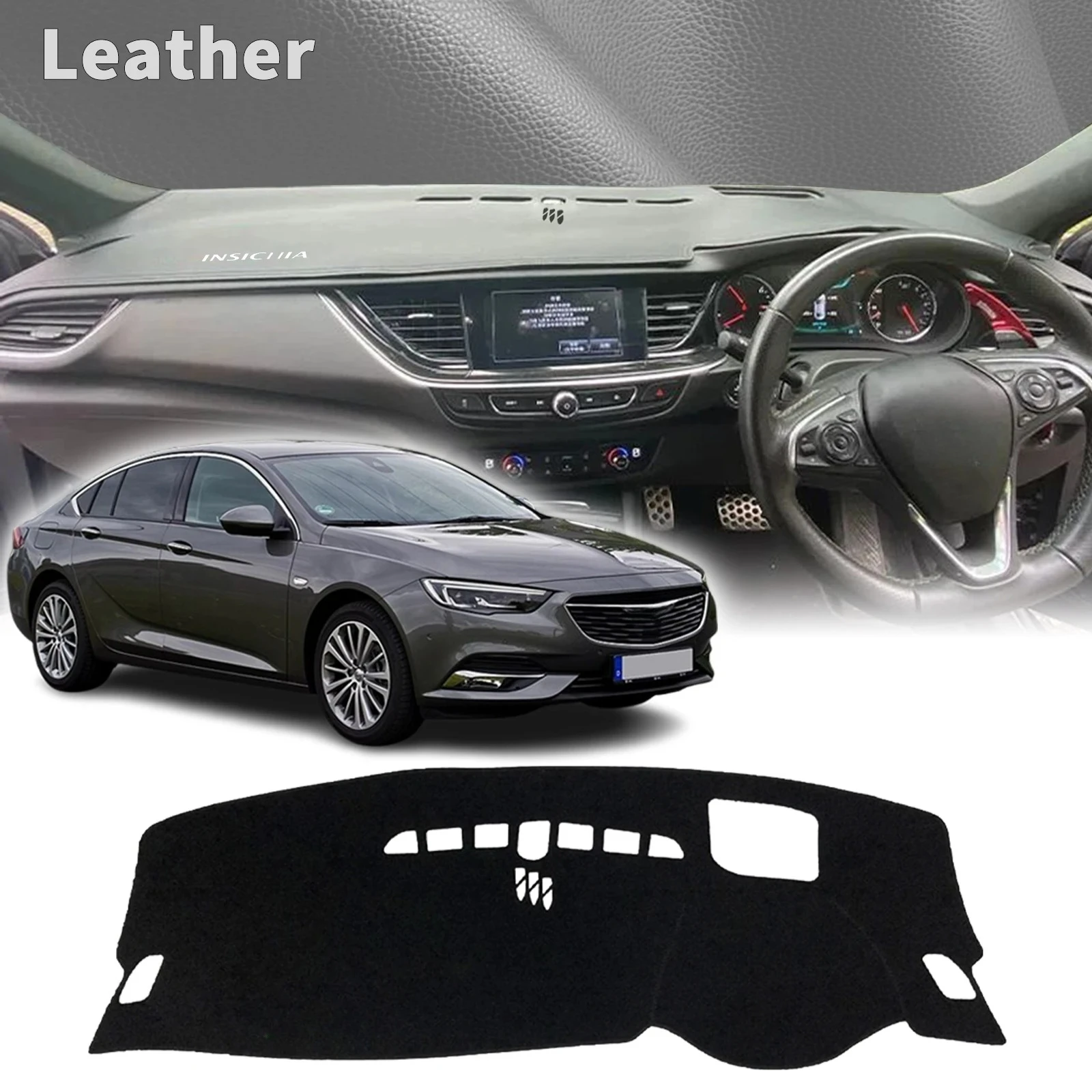 fit for Opel Insignia B 2017 2018 2019 Dashmat Dashboard Cover Pad DashMat Sunshade Protective Carpet Car Accessories
fit for Opel Insignia B 2017 2018 2019 Dashmat Dashboard Cover Pad DashMat Sunshade Protective Carpet Car Accessories
