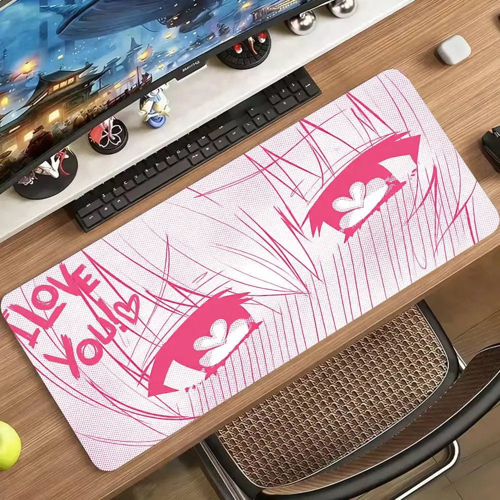 Anime Eyes Mouse Pad Manga Girl Desk Mat Kawaii Pink Black Aesthetic Gaming Mousepad Desk Accessories Keyboard Mat
Anime Eyes Mouse Pad Manga Girl Desk Mat Kawaii Pink Black Aesthetic Gaming Mousepad Desk Accessories Keyboard Mat