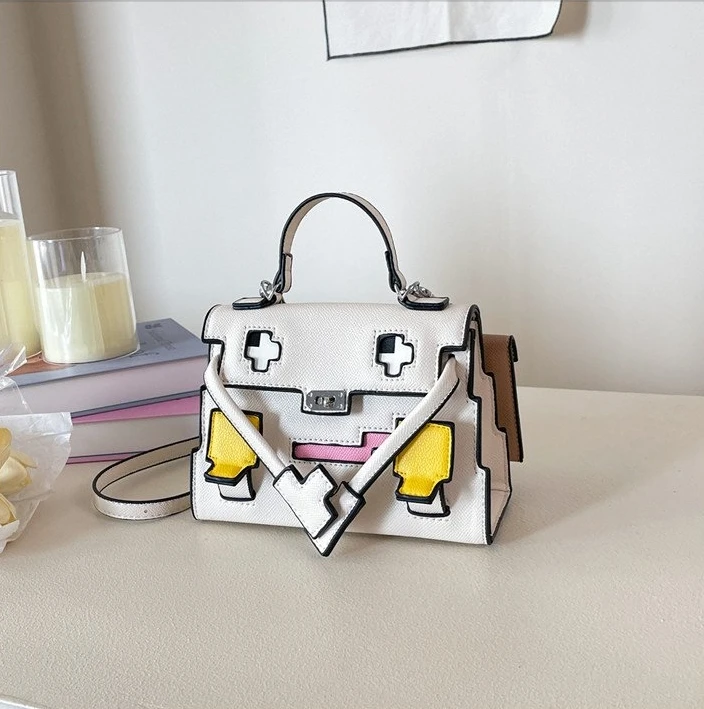 Роскошная стильная женская сумка через плечо — сумка с цветными блоками нишевого дизайна, универсальная вирусная сумка с верхней ручкой
Роскошная стильная женская сумка через плечо — сумка с цветными блоками нишевого дизайна, универсальная вирусная сумка с верхней ручкой