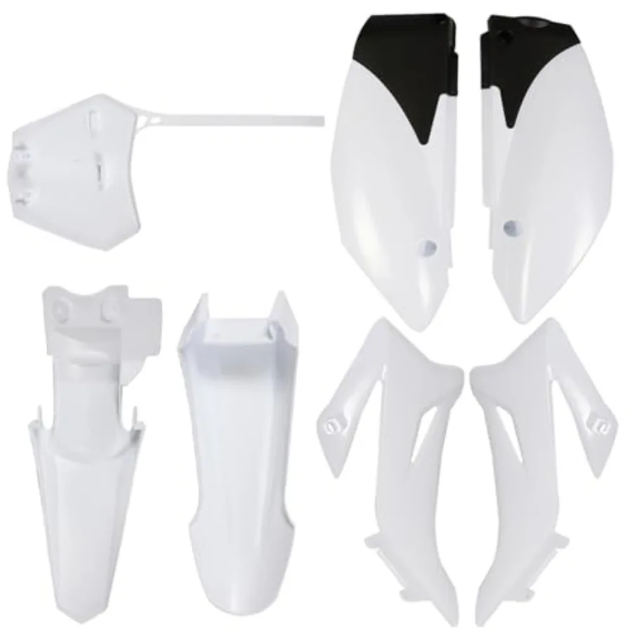 Белый комплект брызговиков из АБС-пластика, замена для Yamaha TTR110 20082015, питбайк, аксессуары для внедорожных мотоциклов для Enhanced Prot
Белый комплект брызговиков из АБС-пластика, замена для Yamaha TTR110 20082015, питбайк, аксессуары для внедорожных мотоциклов для Enhanced Prot
