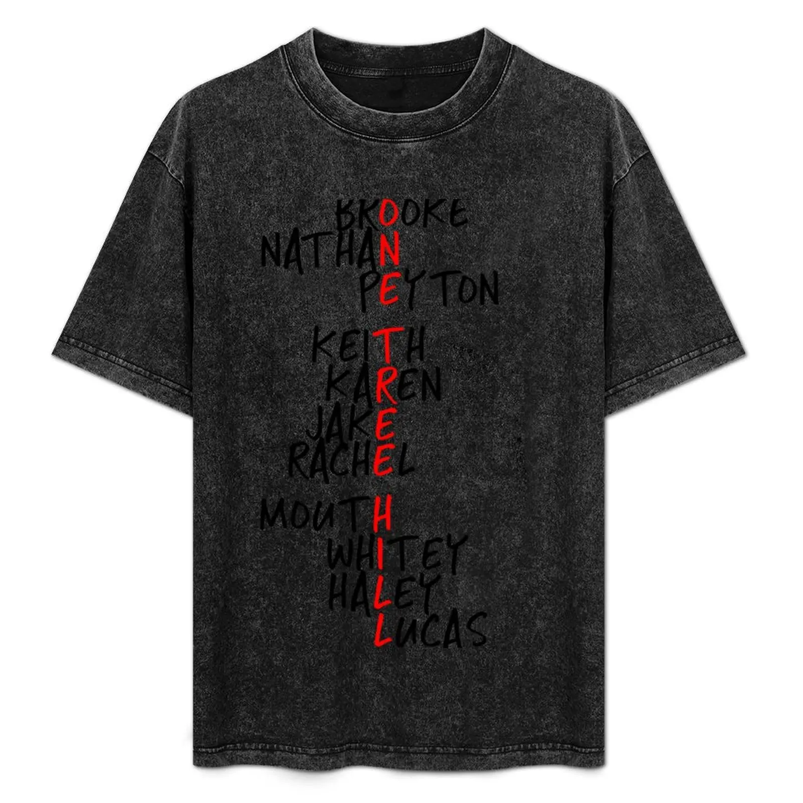 One Tree Hill names black T-Shirt Soft Lightweight Cotton T-Shirt
One Tree Hill names black T-Shirt Soft Lightweight Cotton T-Shirt