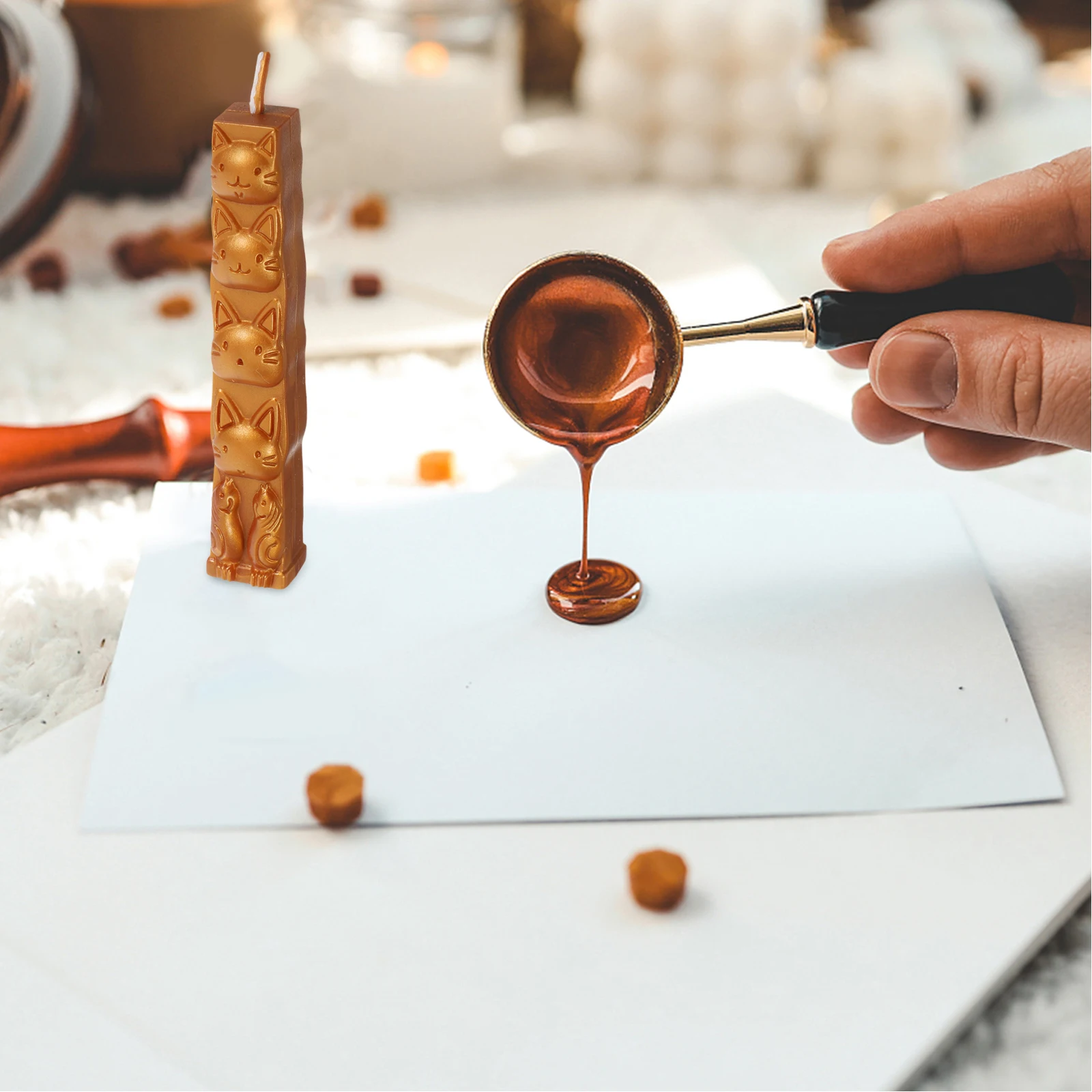 6pcs Sealing With Wicks Multi-Functional Wax Sticks For Envelopes Cards Wedding Invitations Diy Crafts Gift Wrapping Wax Sealing
6pcs Sealing With Wicks Multi-Functional Wax Sticks For Envelopes Cards Wedding Invitations Diy Crafts Gift Wrapping Wax Sealing