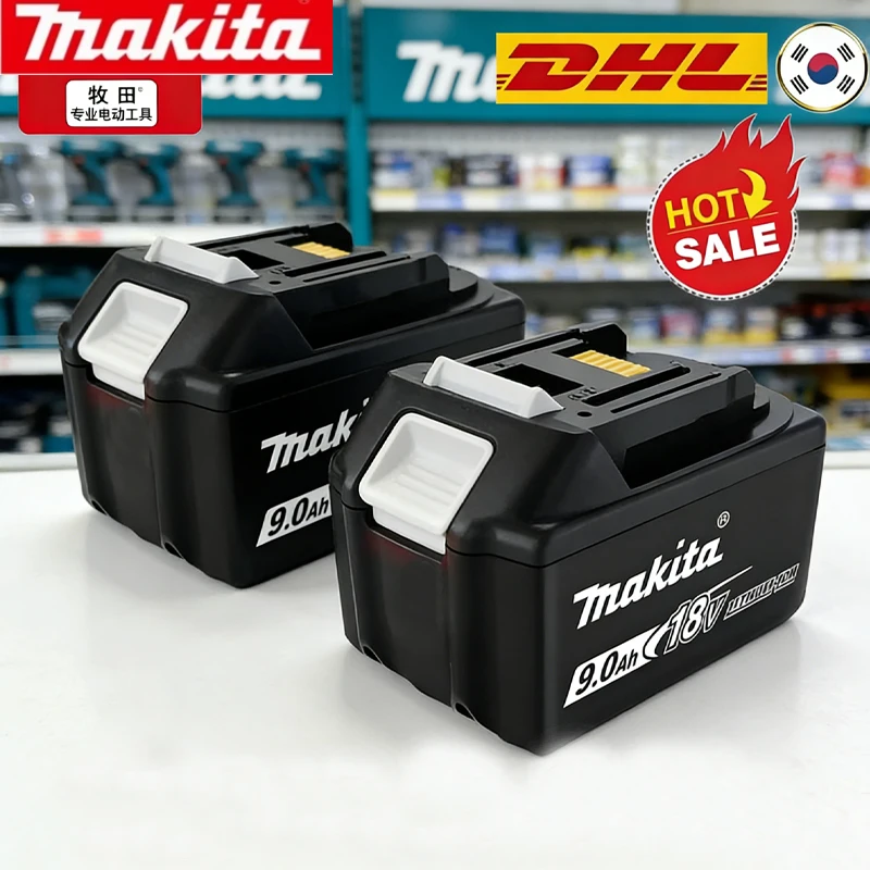 Комплект из 2-х улучшенных аккумуляторов LXT 9.0Ач 18В для Makita BL1890B BL1860B BL1850B с LED-индикатором
Комплект из 2-х улучшенных аккумуляторов LXT 9.0Ач 18В для Makita BL1890B BL1860B BL1850B с LED-индикатором