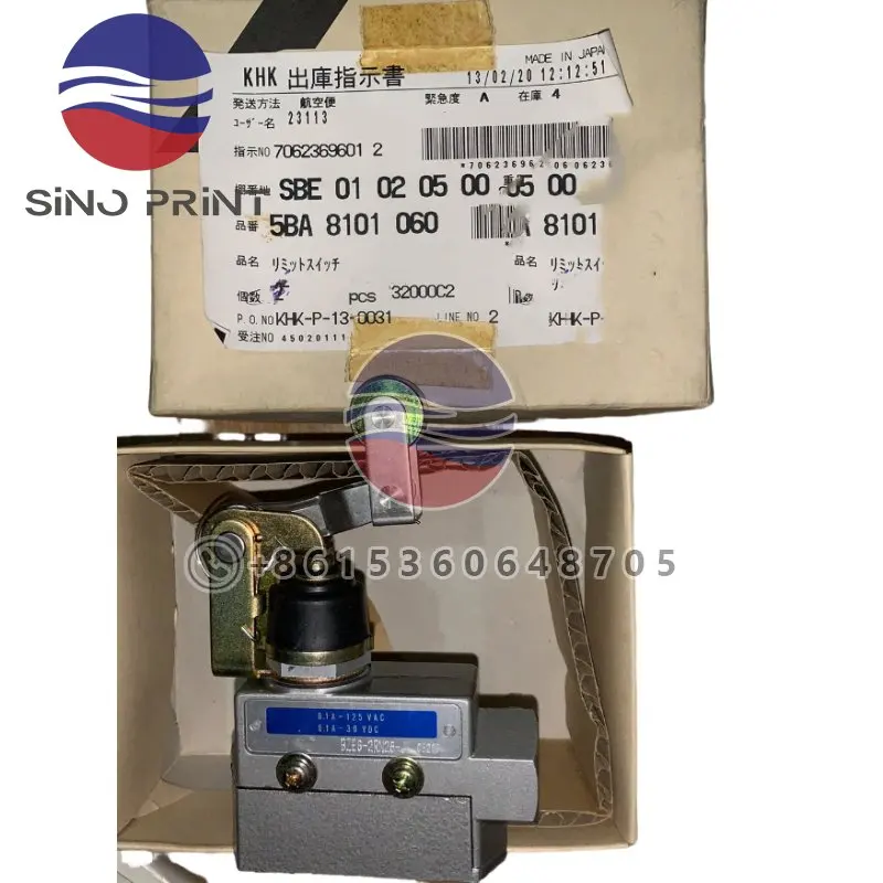 58А-8101-060 58А 8101060 Переключатель для деталей офсетной печатной машины Komori, аксессуары для печати
58А-8101-060 58А 8101060 Переключатель для деталей офсетной печатной машины Komori, аксессуары для печати
