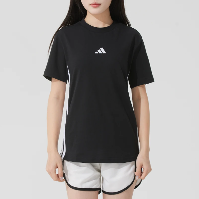 Adidas Short-Sleeved T-Shirt Women's Sportswear Casual Running Training Fitness Quick-Drying Breathable Casual Half-Sleeve Jd0846
Adidas Short-Sleeved T-Shirt Women's Sportswear Casual Running Training Fitness Quick-Drying Breathable Casual Half-Sleeve Jd0846