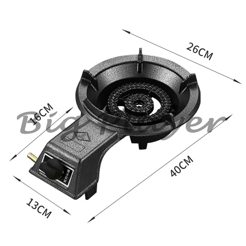 Cast Iron Piezoelectric Ceramic Gas Stove Liquefied Gas Single Stove 7KW High Power Commercial Kitchen Small Gas Stove
Cast Iron Piezoelectric Ceramic Gas Stove Liquefied Gas Single Stove 7KW High Power Commercial Kitchen Small Gas Stove