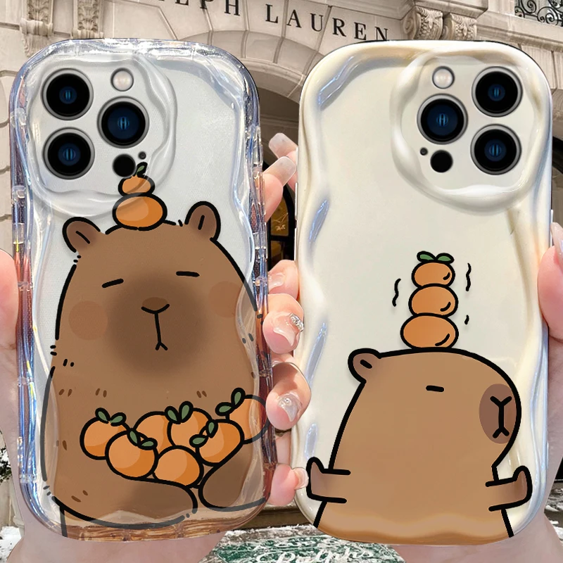 Чехол Capybara Wave для iPhone 16 15 14 Pro Max 13 12 Mini 11 XS X XR 8 7 Plus SE 2022 2020, мягкий силиконовый противоударный чехол Funda
Чехол Capybara Wave для iPhone 16 15 14 Pro Max 13 12 Mini 11 XS X XR 8 7 Plus SE 2022 2020, мягкий силиконовый противоударный чехол Funda