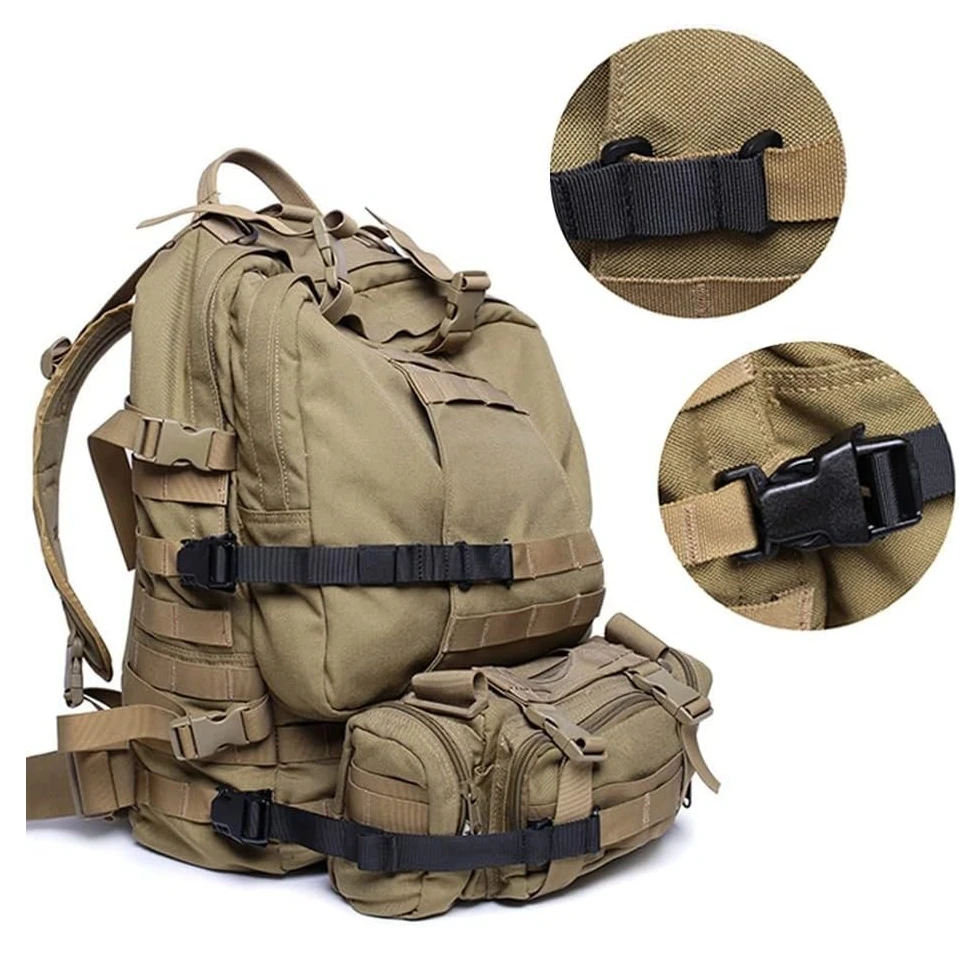 Tactical Backpack Chest Harness Webbing Adjustable Dual Release Buckle D Ring Molle Sternum Strap
Tactical Backpack Chest Harness Webbing Adjustable Dual Release Buckle D Ring Molle Sternum Strap
