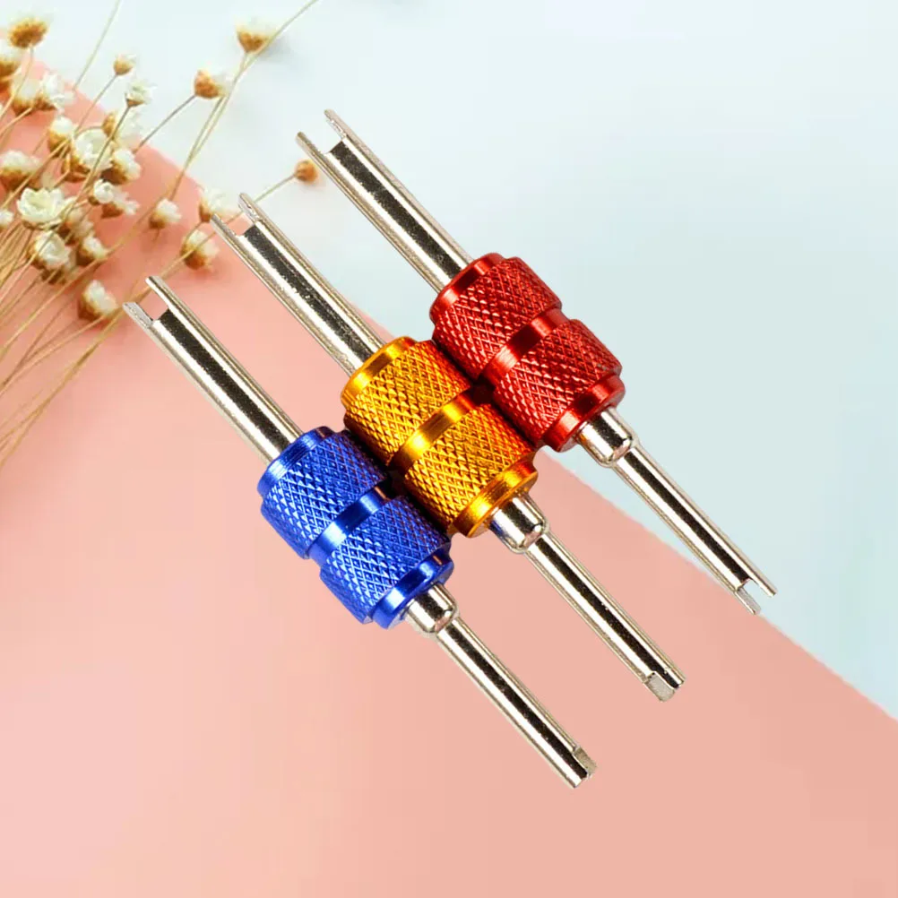 3Pcs Aluminum Alloy Tire Valve Core Tool for Auto Bike Motorcycle Repair - Core Wrench Tyre Repair Kit Air Nozzle
3Pcs Aluminum Alloy Tire Valve Core Tool for Auto Bike Motorcycle Repair - Core Wrench Tyre Repair Kit Air Nozzle