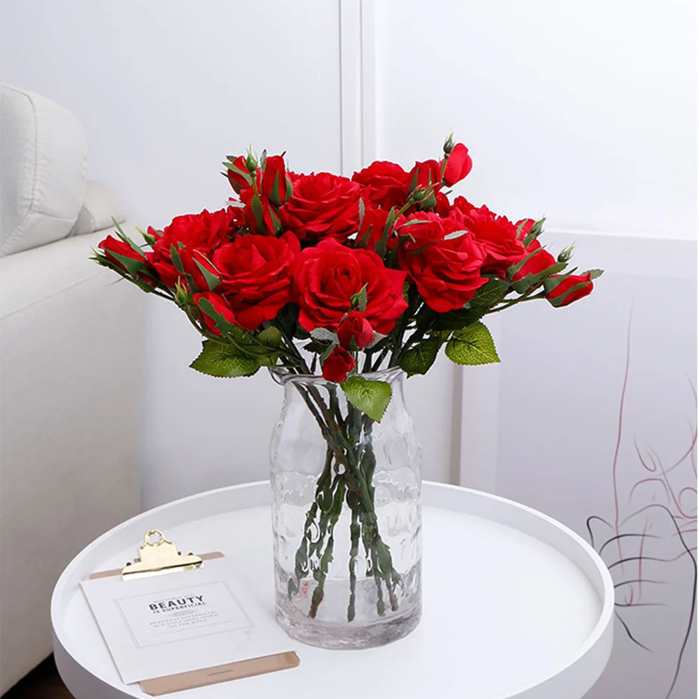 Red Artificial Rose Flower Lifelike Bouquet Realistic Wedding Party Home Festival Decoration Fake Flower Artificial Rose
Red Artificial Rose Flower Lifelike Bouquet Realistic Wedding Party Home Festival Decoration Fake Flower Artificial Rose