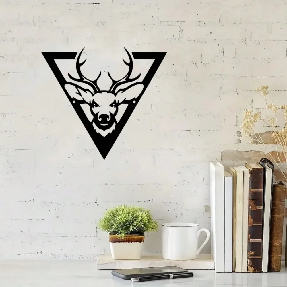 Metal Deer Wall Art Christmas Home Decor Ornament
Metal Deer Wall Art Christmas Home Decor Ornament