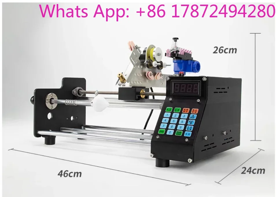 24V10A Counting Meters Enameling Tool Automatic CNC Wire Winding Machine Fish Coil/Cotton Wire
24V10A Counting Meters Enameling Tool Automatic CNC Wire Winding Machine Fish Coil/Cotton Wire