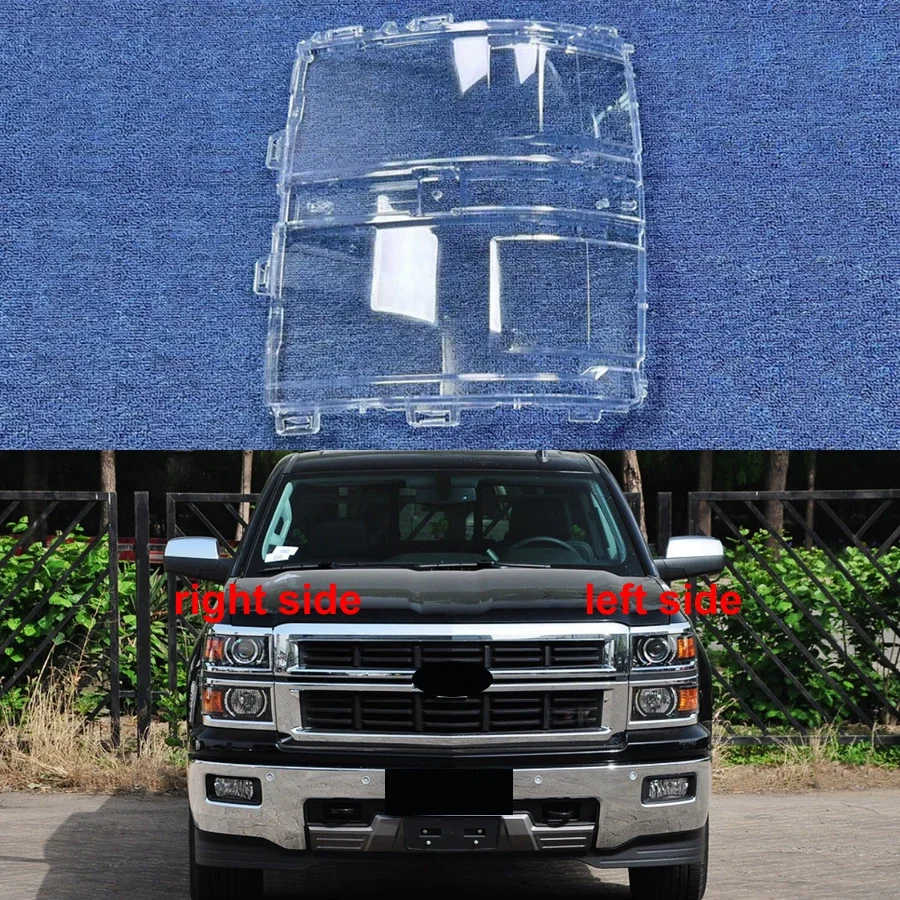For Chevrolet Silverado 2014 2015 2016 Transparent Headlight Cover Lampshade Lamp Lens Shell Headlamp Housing Plexiglass
For Chevrolet Silverado 2014 2015 2016 Transparent Headlight Cover Lampshade Lamp Lens Shell Headlamp Housing Plexiglass