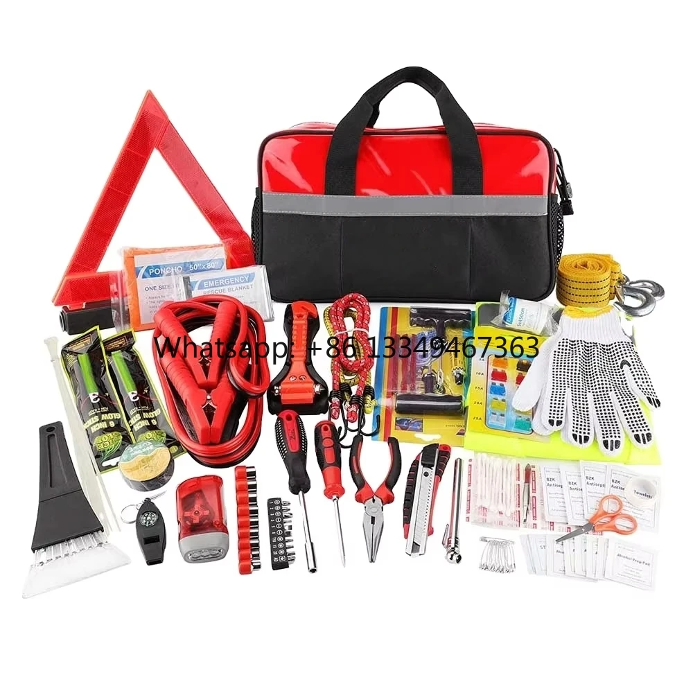 wholesale 101PCS Auto Emergency First Aid Kit for SOS Reparring Assistance Sale Motor First Aid Bag Emergency Medical Supplies &
wholesale 101PCS Auto Emergency First Aid Kit for SOS Reparring Assistance Sale Motor First Aid Bag Emergency Medical Supplies &
