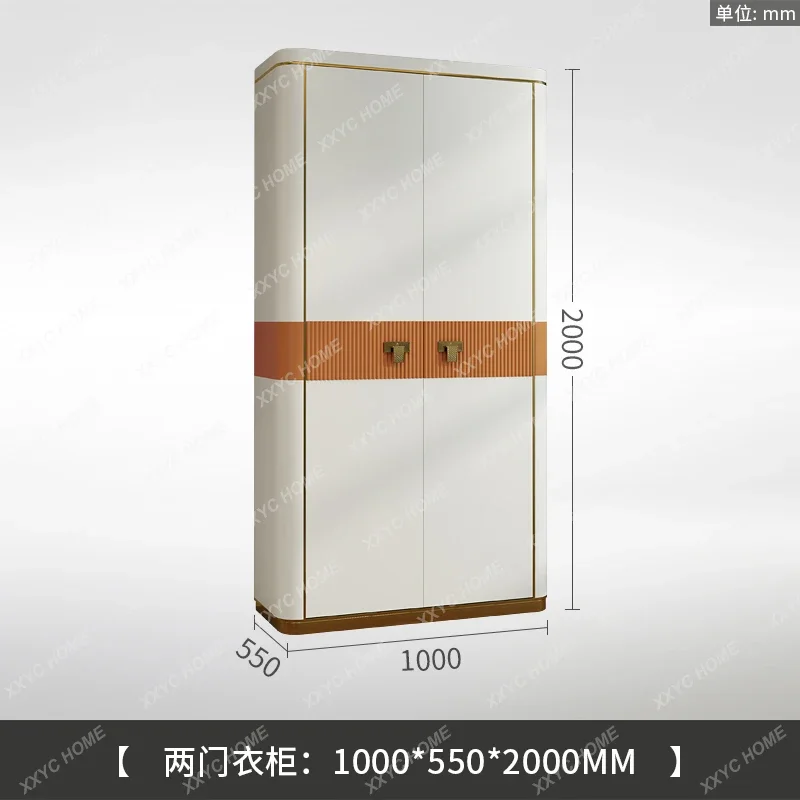 Light Luxury Home Postmodern Four/two Door Storage Bedroom Wardrobe
Light Luxury Home Postmodern Four/two Door Storage Bedroom Wardrobe