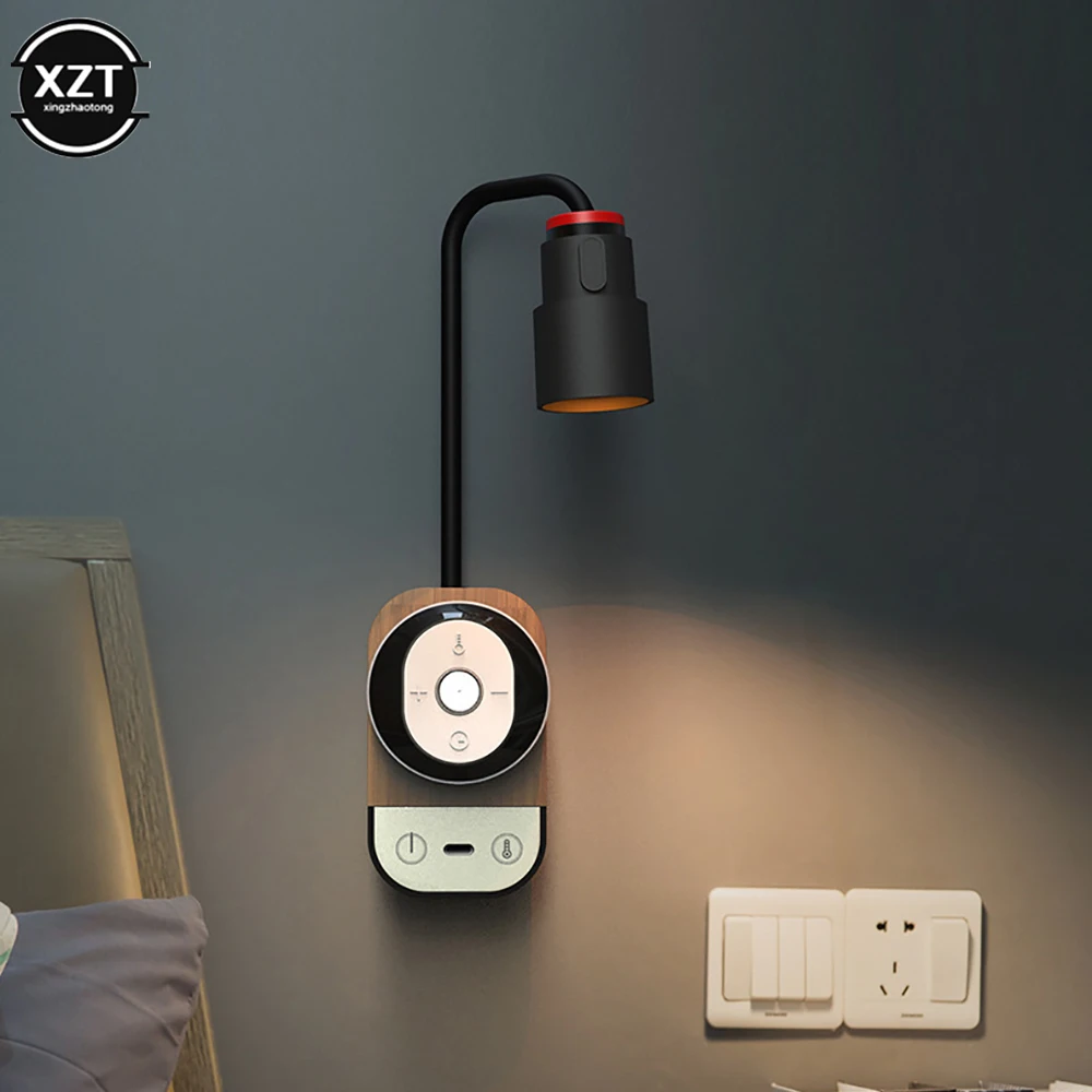 LED Bedside Table Lamp Eye Protection Magnetic Remote Control Wall Lamp Student Dormitory Learning/Reading Assistance Tool
LED Bedside Table Lamp Eye Protection Magnetic Remote Control Wall Lamp Student Dormitory Learning/Reading Assistance Tool