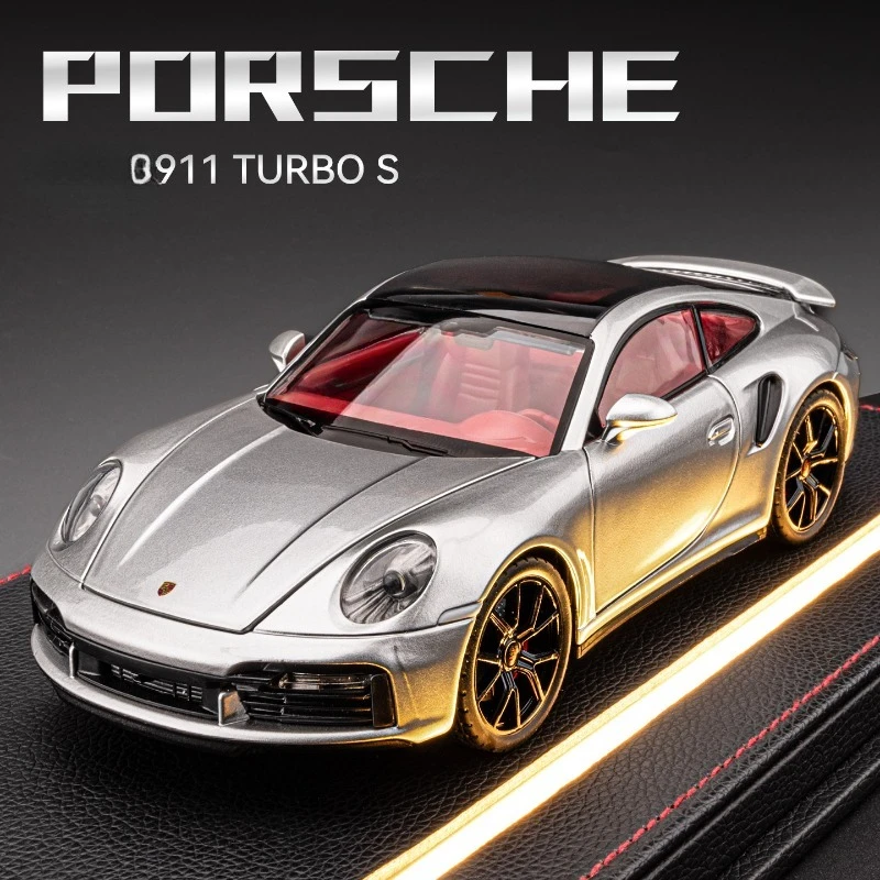 Official Licensed 1:24 Scale 911 TURBO S Super Car Model Simulation Collection Miniature Voiture Metal Toy Vehicle Hobbies
Official Licensed 1:24 Scale 911 TURBO S Super Car Model Simulation Collection Miniature Voiture Metal Toy Vehicle Hobbies