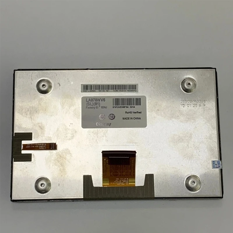 Original 7inch LCD display LA070WV6-SL01 LA070WV6(SL)(01) (02) (04)Screen For Car DVD GPS Navigation LCD Monitor Replacement
Original 7inch LCD display LA070WV6-SL01 LA070WV6(SL)(01) (02) (04)Screen For Car DVD GPS Navigation LCD Monitor Replacement