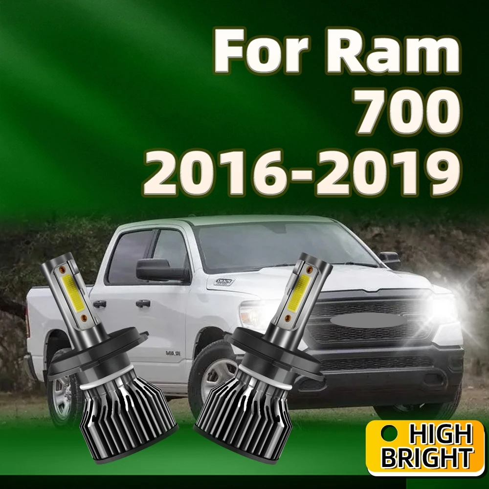 2PCS Led H4 Car Headlight Auto Lamp 30000LM Bulb 6000K White Light with Fan For Ram 700 2016 2017 2018 2019
2PCS Led H4 Car Headlight Auto Lamp 30000LM Bulb 6000K White Light with Fan For Ram 700 2016 2017 2018 2019