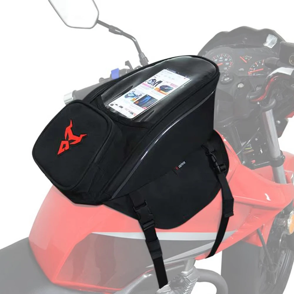 Magnetic Motorcycle Fuel Tank Bag Waterproof Motorbike Mobile Phone Navigation Tank Bag Universal Tool Backpack Multifunctional
Magnetic Motorcycle Fuel Tank Bag Waterproof Motorbike Mobile Phone Navigation Tank Bag Universal Tool Backpack Multifunctional