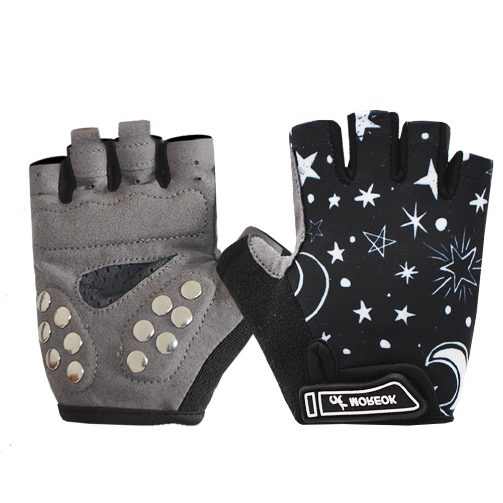 MOREOK Kids Cycling Gloves Half Finger Child Bicycle Gloves Breathable Children Scooter Balance Bike Riding Gloves Boys Girls
MOREOK Kids Cycling Gloves Half Finger Child Bicycle Gloves Breathable Children Scooter Balance Bike Riding Gloves Boys Girls
