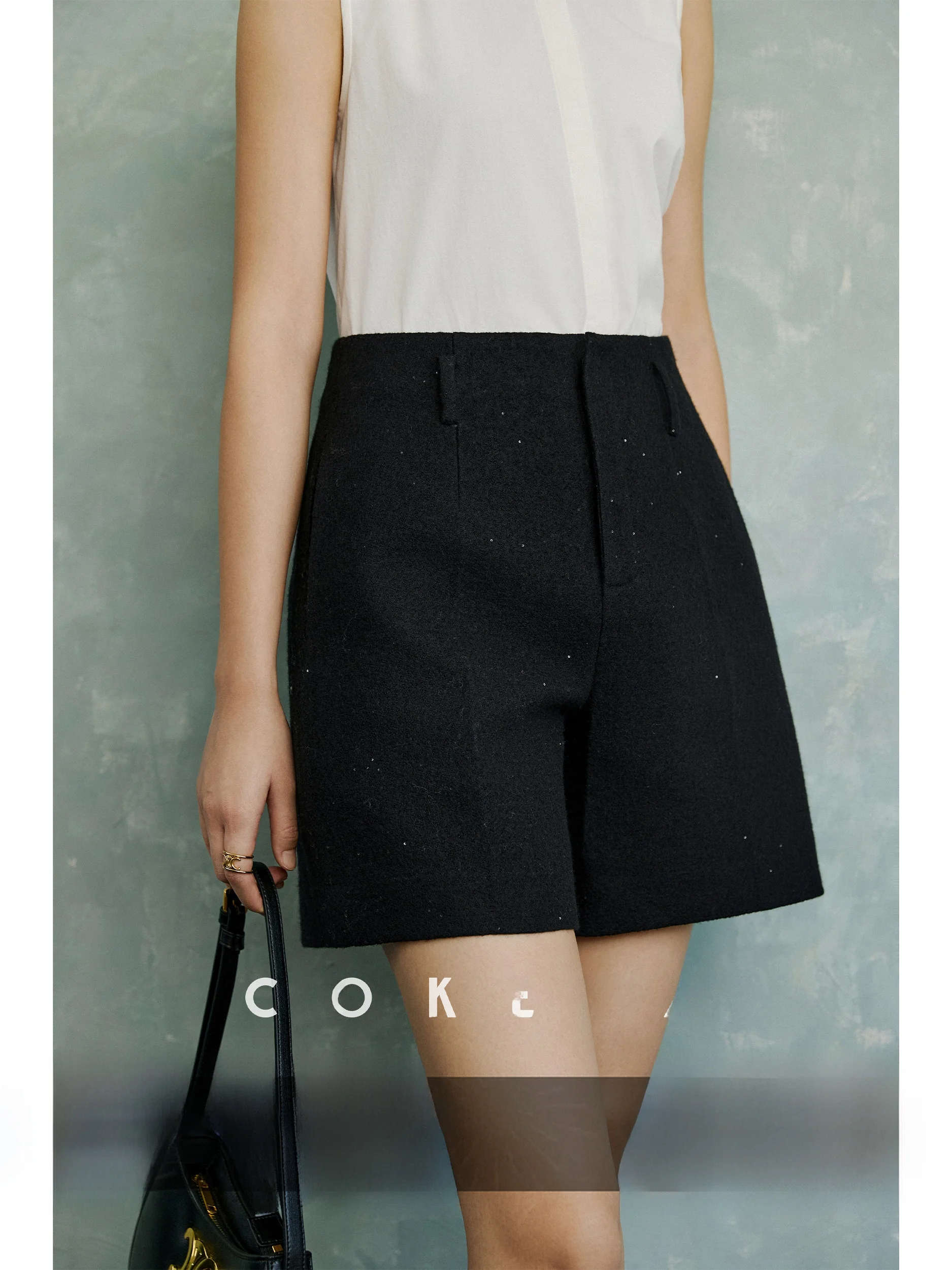 CA Glitter Star Road Sparkling Bead High Waist A-Line orts Women's Loose Casual Pants Premium Wool Blend Casual Trousers
CA Glitter Star Road Sparkling Bead High Waist A-Line orts Women's Loose Casual Pants Premium Wool Blend Casual Trousers