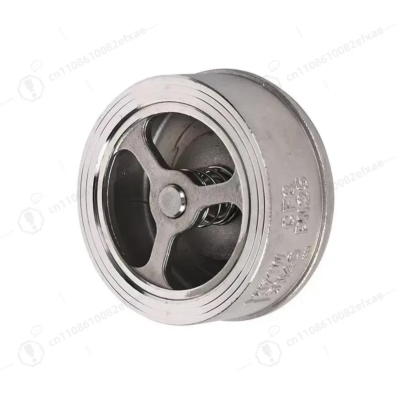 DN80 H71W-25P Wafer Type Check Valve PN25 Stainless Steel One Way Non Return Valve
DN80 H71W-25P Wafer Type Check Valve PN25 Stainless Steel One Way Non Return Valve
