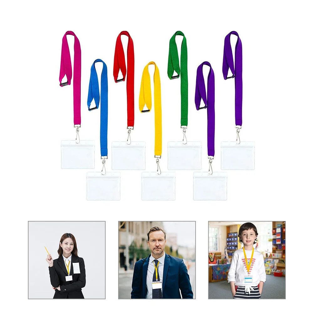 7pcs Id Card Sleeve Clear Reusable Badge Holder For Id Credit Cards School Bus Office Name Library Cards Compact Abs Protector
7pcs Id Card Sleeve Clear Reusable Badge Holder For Id Credit Cards School Bus Office Name Library Cards Compact Abs Protector