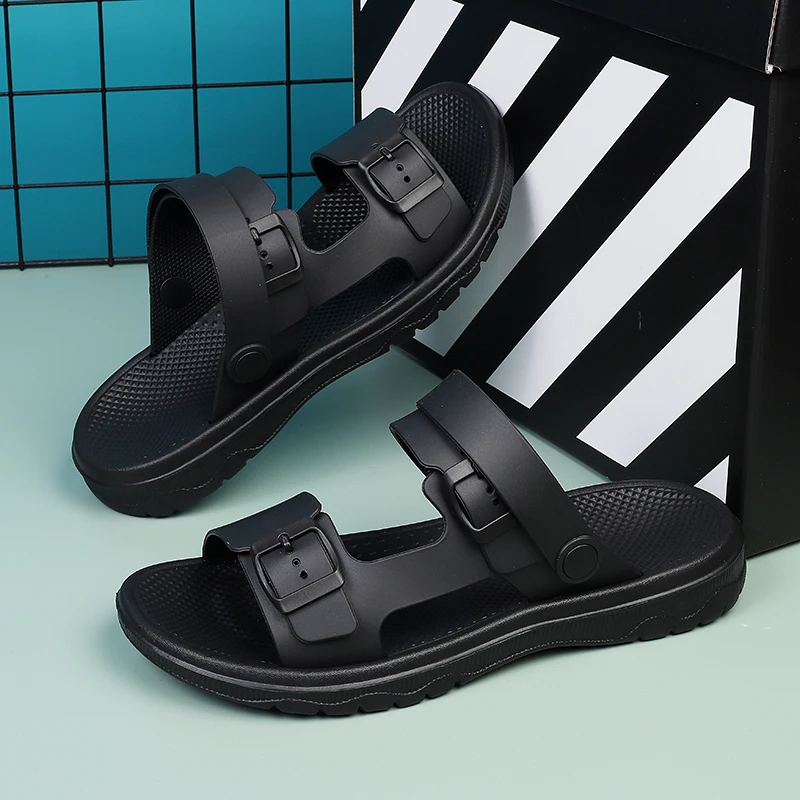 Beach Shoes Men's Sandals New Summer Outdoor Beach Sandals Men's Dual-Use Casual Slippers
Beach Shoes Men's Sandals New Summer Outdoor Beach Sandals Men's Dual-Use Casual Slippers