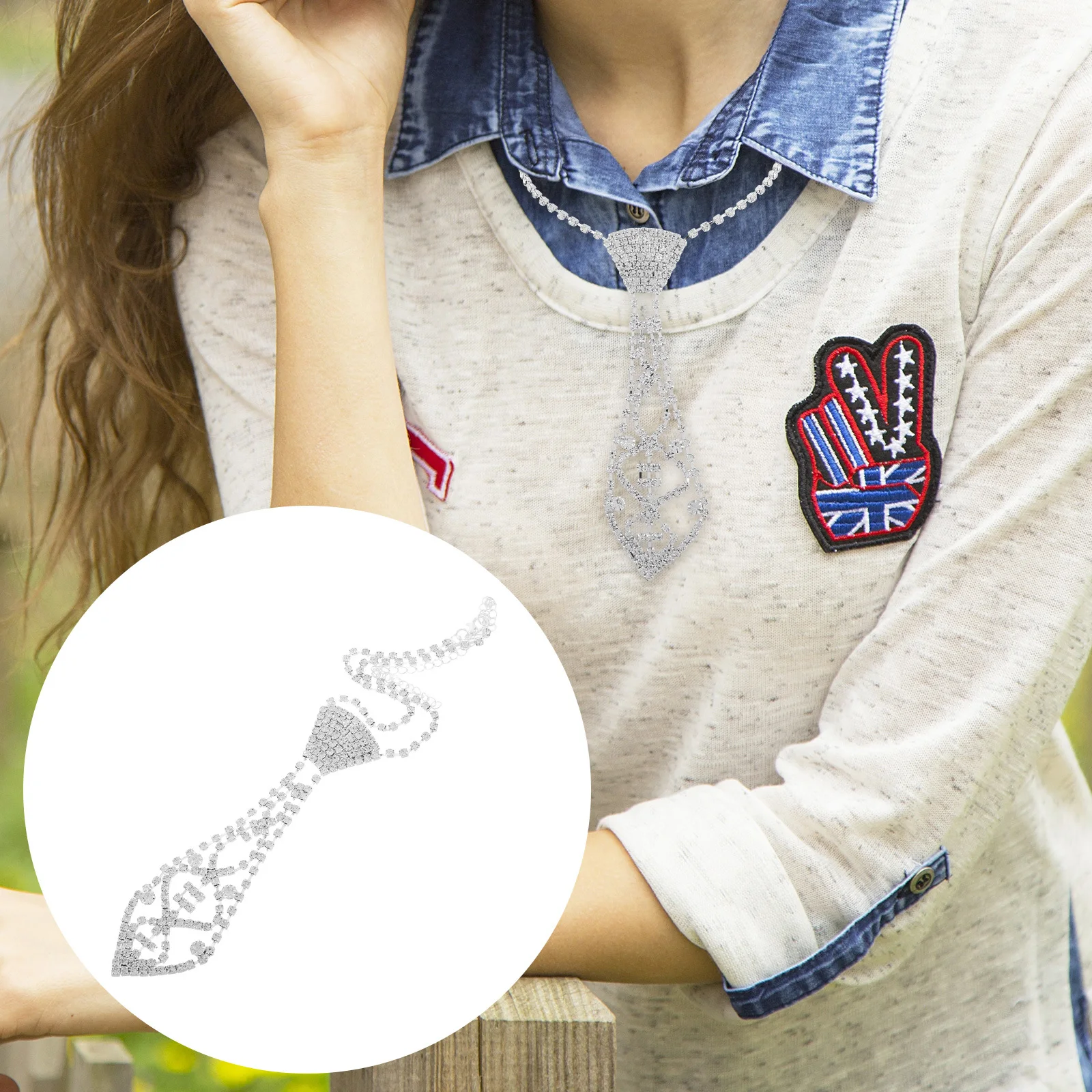 Rhinestone Bow Tie Necklace Silver Sparkly Crystal Choker Wedding Bridal Bridesmaid Jewelry Formal Party Necklace
Rhinestone Bow Tie Necklace Silver Sparkly Crystal Choker Wedding Bridal Bridesmaid Jewelry Formal Party Necklace