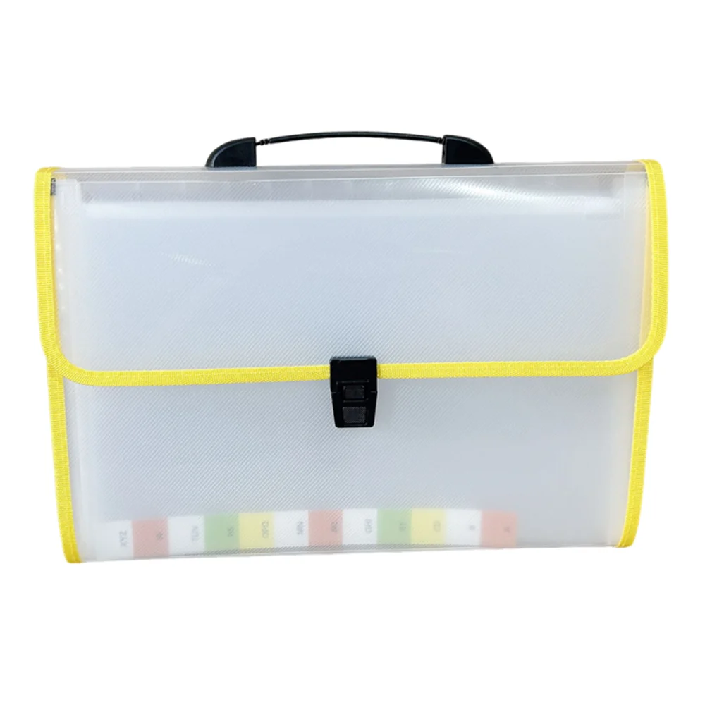 13 Pocket Test Paper Storage Bag Dustproof Waterproof Accordion File Folder Multifunctional Portable
13 Pocket Test Paper Storage Bag Dustproof Waterproof Accordion File Folder Multifunctional Portable