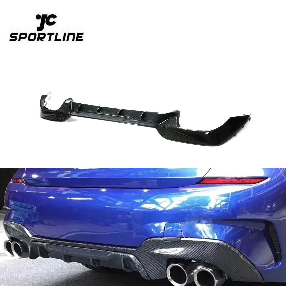 Carbon Fiber G20 M340i Rear Bumper Lip Spoiler For BMW 3 Series M340i X Drive 2019-2021
Carbon Fiber G20 M340i Rear Bumper Lip Spoiler For BMW 3 Series M340i X Drive 2019-2021