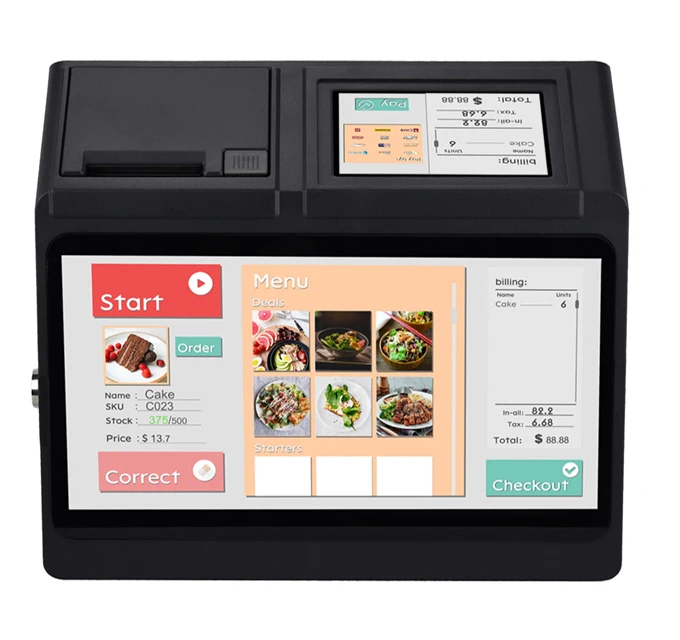 Touch Screen Terminal Machine Grocery Store Card Reader Pos System Restaurant Order Terminal
Touch Screen Terminal Machine Grocery Store Card Reader Pos System Restaurant Order Terminal