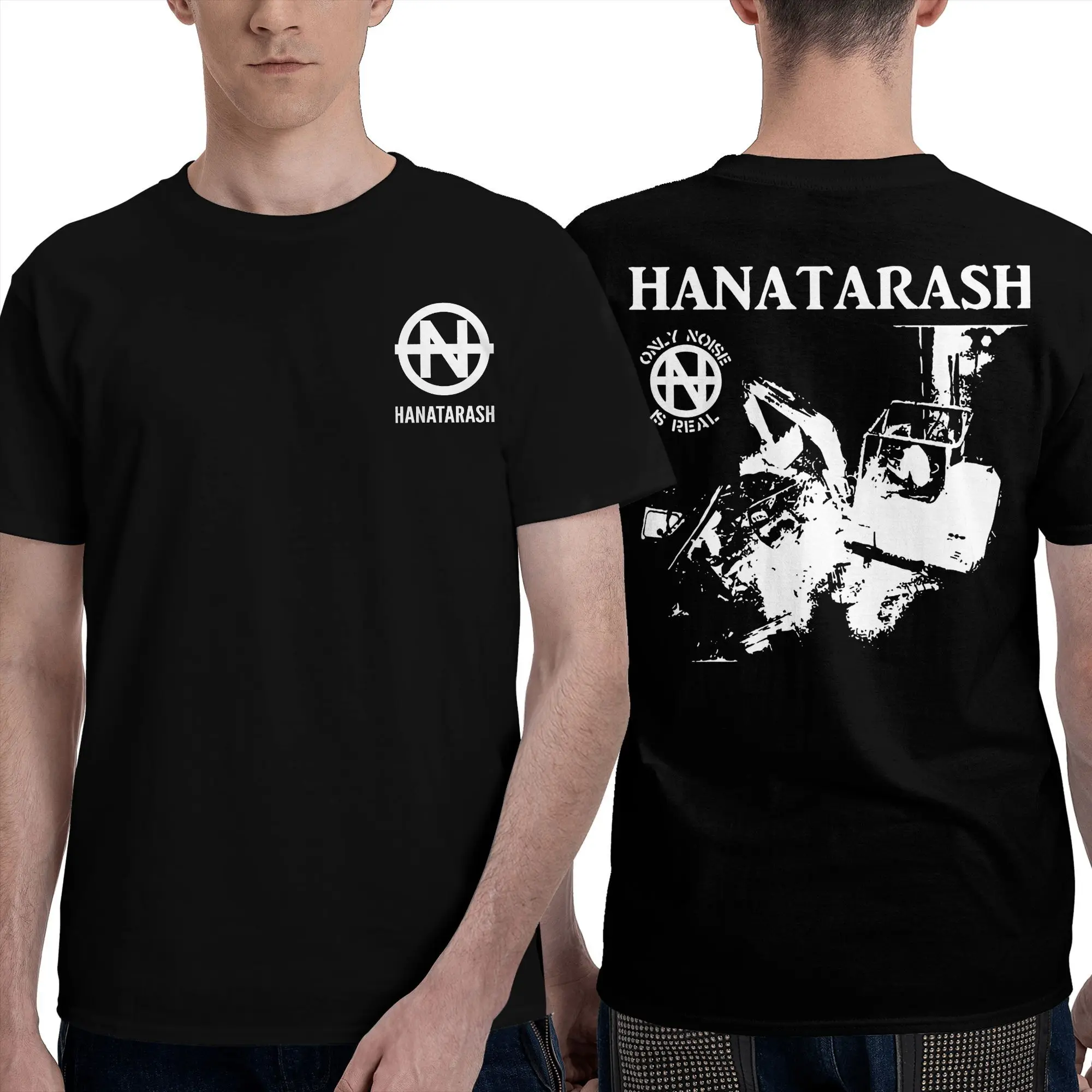 Vintage Hanatarash Band Logo T Shirt Men Women Pure Cotton Tee Shirt Printed Clothes
Vintage Hanatarash Band Logo T Shirt Men Women Pure Cotton Tee Shirt Printed Clothes