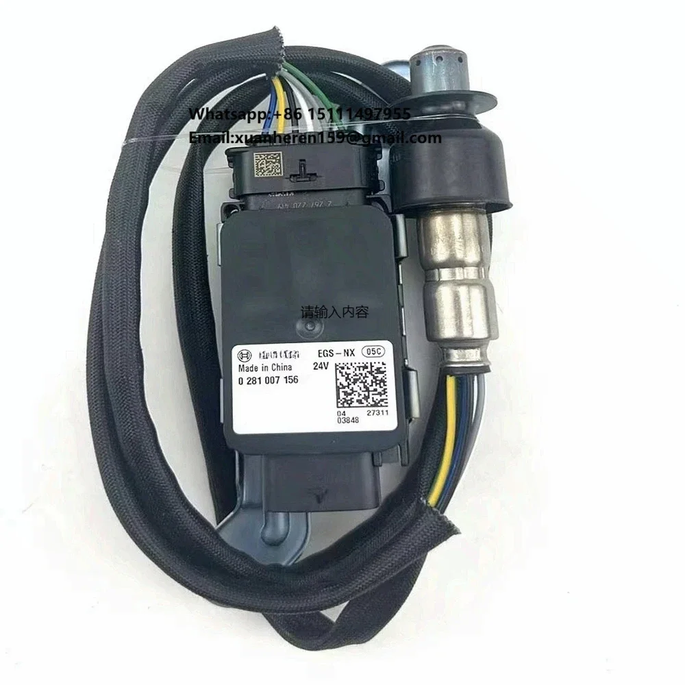 0281007156 NOX Sensor 0281007156 0281007105 Onboard Nitrogen Oxygen Sensor for HOWO WG9925545201
0281007156 NOX Sensor 0281007156 0281007105 Onboard Nitrogen Oxygen Sensor for HOWO WG9925545201