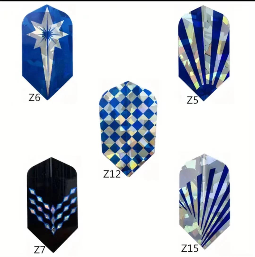 30 Pieces in A Pack Blue Series Flash Laser Dart Tail Feathers Dart Accessories Dart Slender Tail
30 Pieces in A Pack Blue Series Flash Laser Dart Tail Feathers Dart Accessories Dart Slender Tail