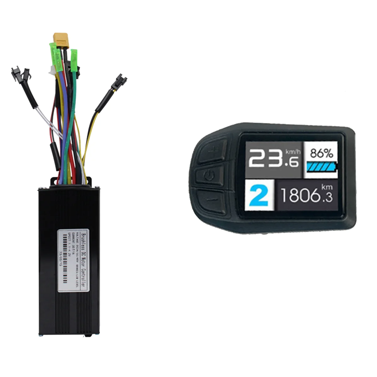 AD-Electric Bicycle Controller UKC3 LCD Display 36V 48V 30A 750W 1000W 2 Model Sinewave Controller Electric Bicycle
AD-Electric Bicycle Controller UKC3 LCD Display 36V 48V 30A 750W 1000W 2 Model Sinewave Controller Electric Bicycle