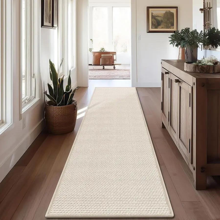 10 ft Washable Runner Rug Jute Carpet Runner for Hallway, Non Slip Bath Rug Runner Mat, Beige Indoor Runner Rugs for Entryway
10 ft Washable Runner Rug Jute Carpet Runner for Hallway, Non Slip Bath Rug Runner Mat, Beige Indoor Runner Rugs for Entryway