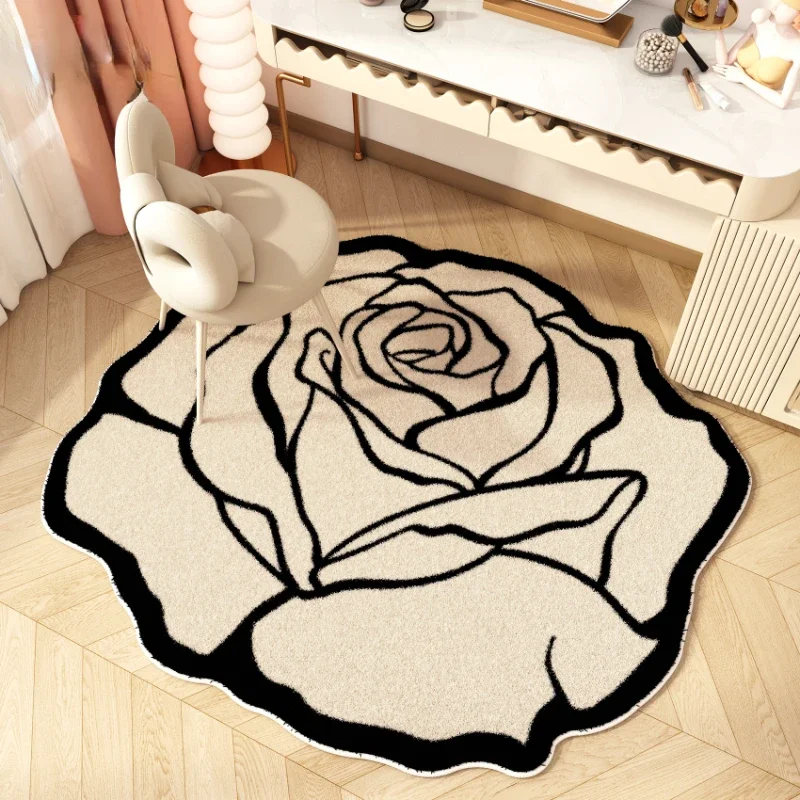 Luxury Living Room Decoration Carpet Irregular Flower Shape Cloakroom Rug French Style Rugs for Bedroom Soft Non-slip Floor Mat
Luxury Living Room Decoration Carpet Irregular Flower Shape Cloakroom Rug French Style Rugs for Bedroom Soft Non-slip Floor Mat