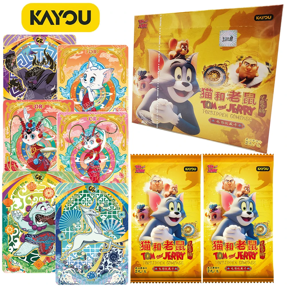 Подлинная коллекционная карта KAYOU Tom and Jerry, детский рождественский подарок, высокая партитура, американская комедия, анимационная ограниченная карта персонажа
Подлинная коллекционная карта KAYOU Tom and Jerry, детский рождественский подарок, высокая партитура, американская комедия, анимационная ограниченная карта персонажа