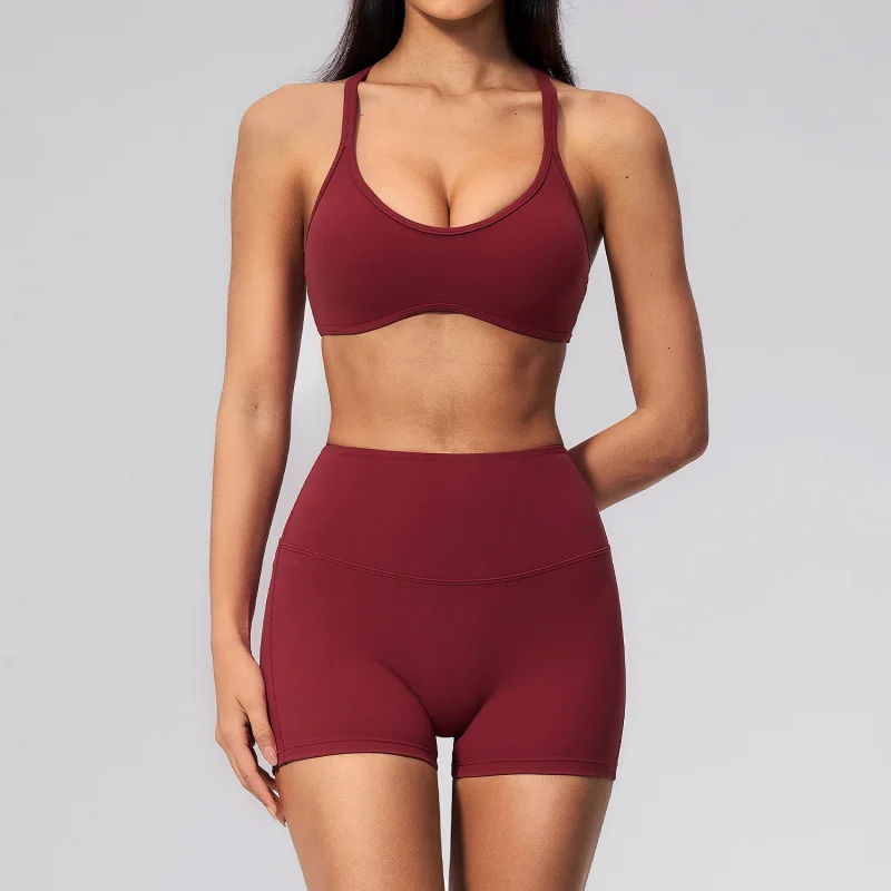 Women's Fitness Clothing Set High Waist Tummy Athletic Wear Set Sportswear Running Tight-fitting Quick Dry Yoga Sexy Outfits
Women's Fitness Clothing Set High Waist Tummy Athletic Wear Set Sportswear Running Tight-fitting Quick Dry Yoga Sexy Outfits