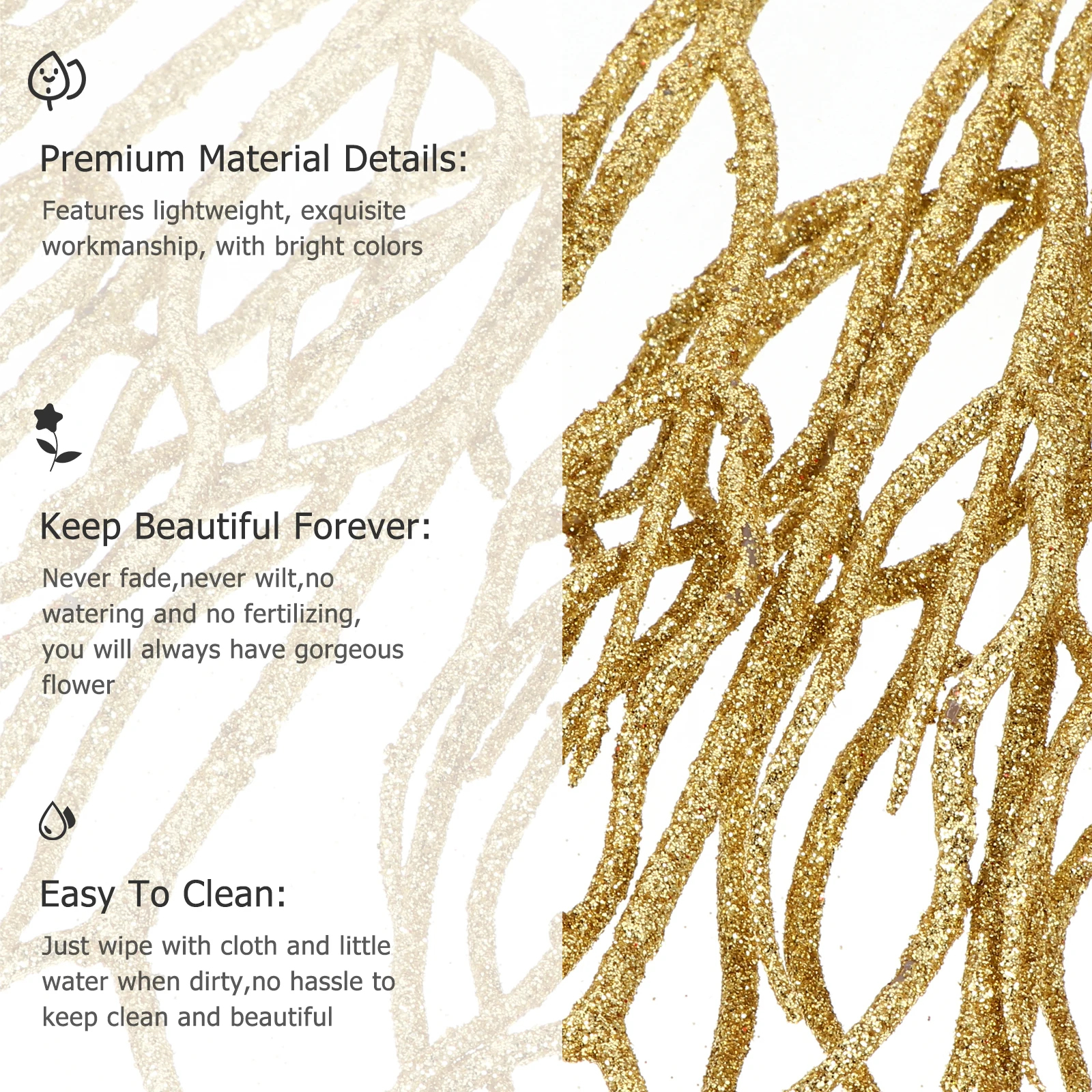 10pcs Christmas Glitter Leaves Xmas Leaf Ornament Festival Simulation Leaf Decor For Tree Garland Wreath Photo Prop
10pcs Christmas Glitter Leaves Xmas Leaf Ornament Festival Simulation Leaf Decor For Tree Garland Wreath Photo Prop