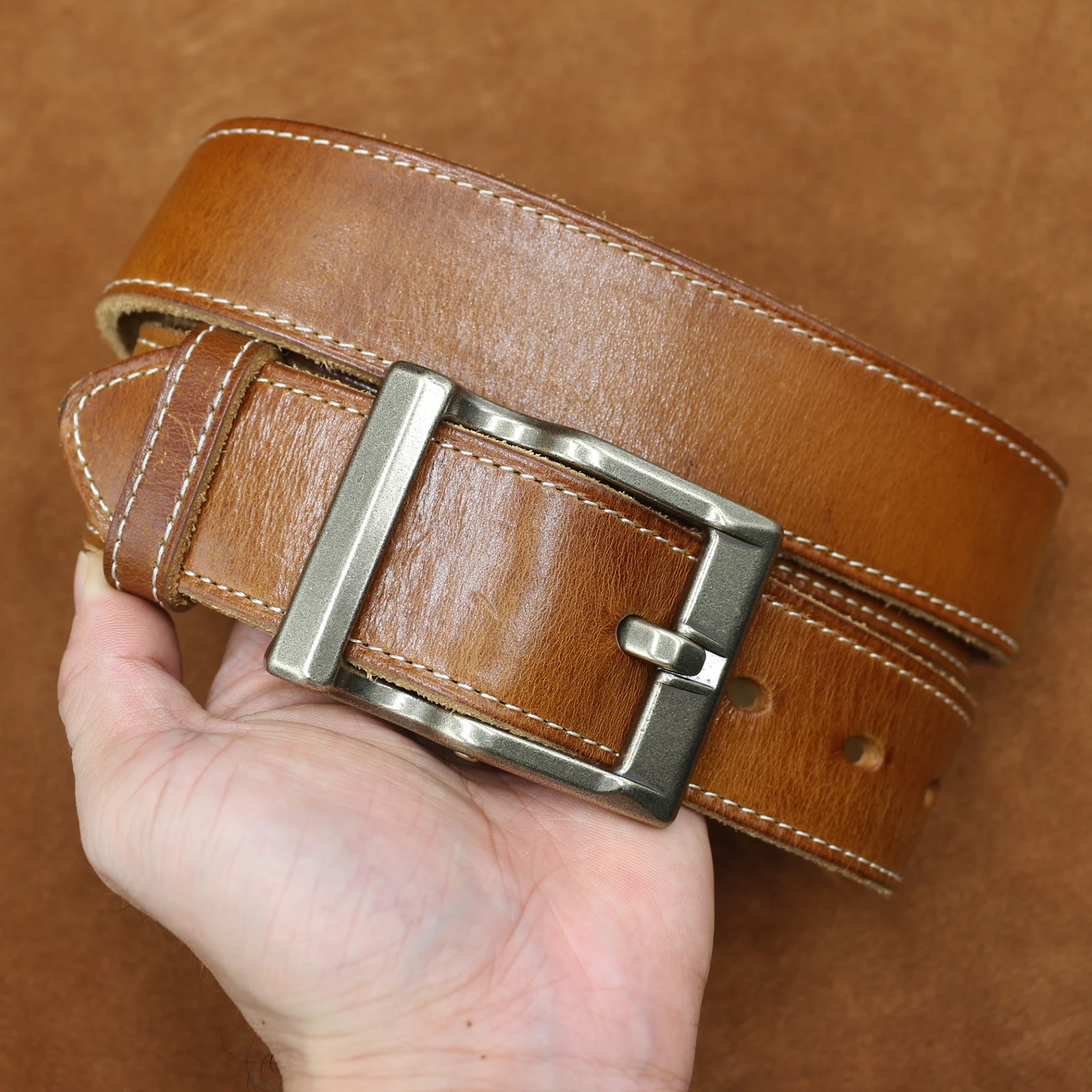 Мужские ремни из 100% натуральной кожи, высококачественный ремень из искусственной кожи, деловой ковбойский пояс
Мужские ремни из 100% натуральной кожи, высококачественный ремень из искусственной кожи, деловой ковбойский пояс