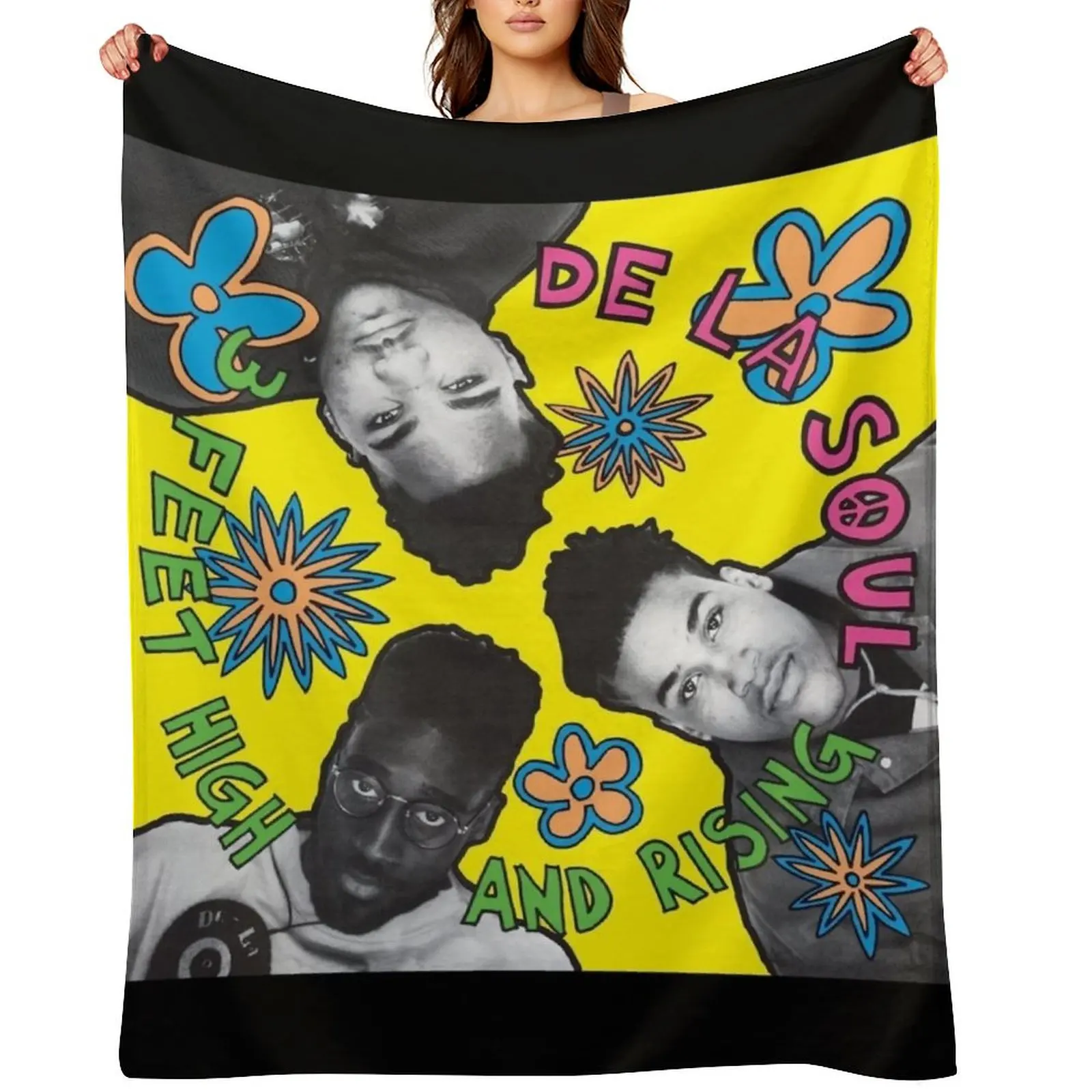De La Soul 3 Feet High and Rising Album Cover Throw Blanket Bed Fashionable Moving christmas gifts manga Blankets
De La Soul 3 Feet High and Rising Album Cover Throw Blanket Bed Fashionable Moving christmas gifts manga Blankets