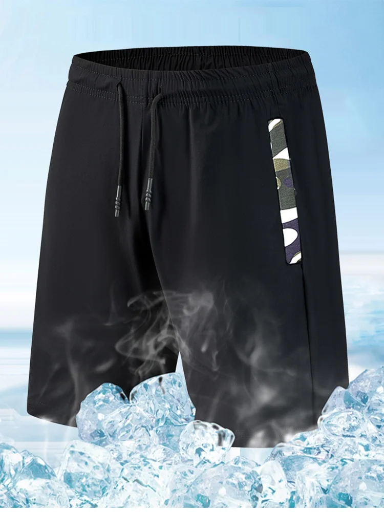 Мужские летние тонкие шорты-бриджи из ледяного шелка с камуфляжным принтом, повседневные, спортивные, свободного кроя, больших размеров, с высокой талией, для молодежи, придающие ощущение прохлады
Мужские летние тонкие шорты-бриджи из ледяного шелка с камуфляжным принтом, повседневные, спортивные, свободного кроя, больших размеров, с высокой талией, для молодежи, придающие ощущение прохлады