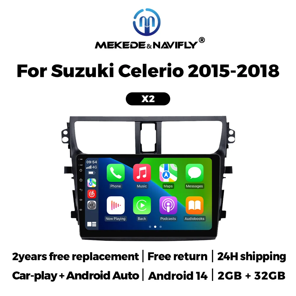 9-дюймовый Android 14 авторадио автомобильный радиоприемник для Suzuki Celerio 2015-2018 мультимедийный плеер GPS-навигация беспроводной Carplay + автоматический WIFI bt
9-дюймовый Android 14 авторадио автомобильный радиоприемник для Suzuki Celerio 2015-2018 мультимедийный плеер GPS-навигация беспроводной Carplay + автоматический WIFI bt