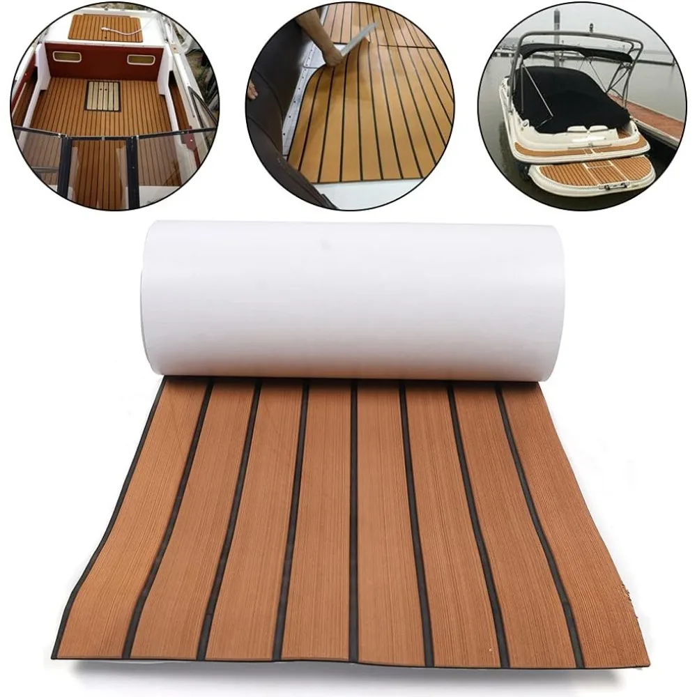 Universal Autos Boat Marine Flooring Yacht EVA Foam Mat Teak Decking Self-Adhesive Sheet Marine Flooring Yacht Boat Decking
Universal Autos Boat Marine Flooring Yacht EVA Foam Mat Teak Decking Self-Adhesive Sheet Marine Flooring Yacht Boat Decking